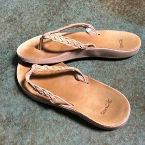 Sanuk flip flops